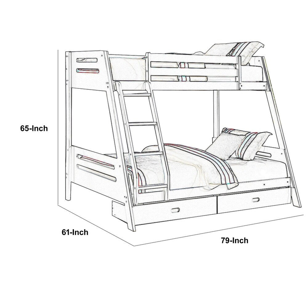 Emil Twin/Full Bunk Bed by Furniture of America