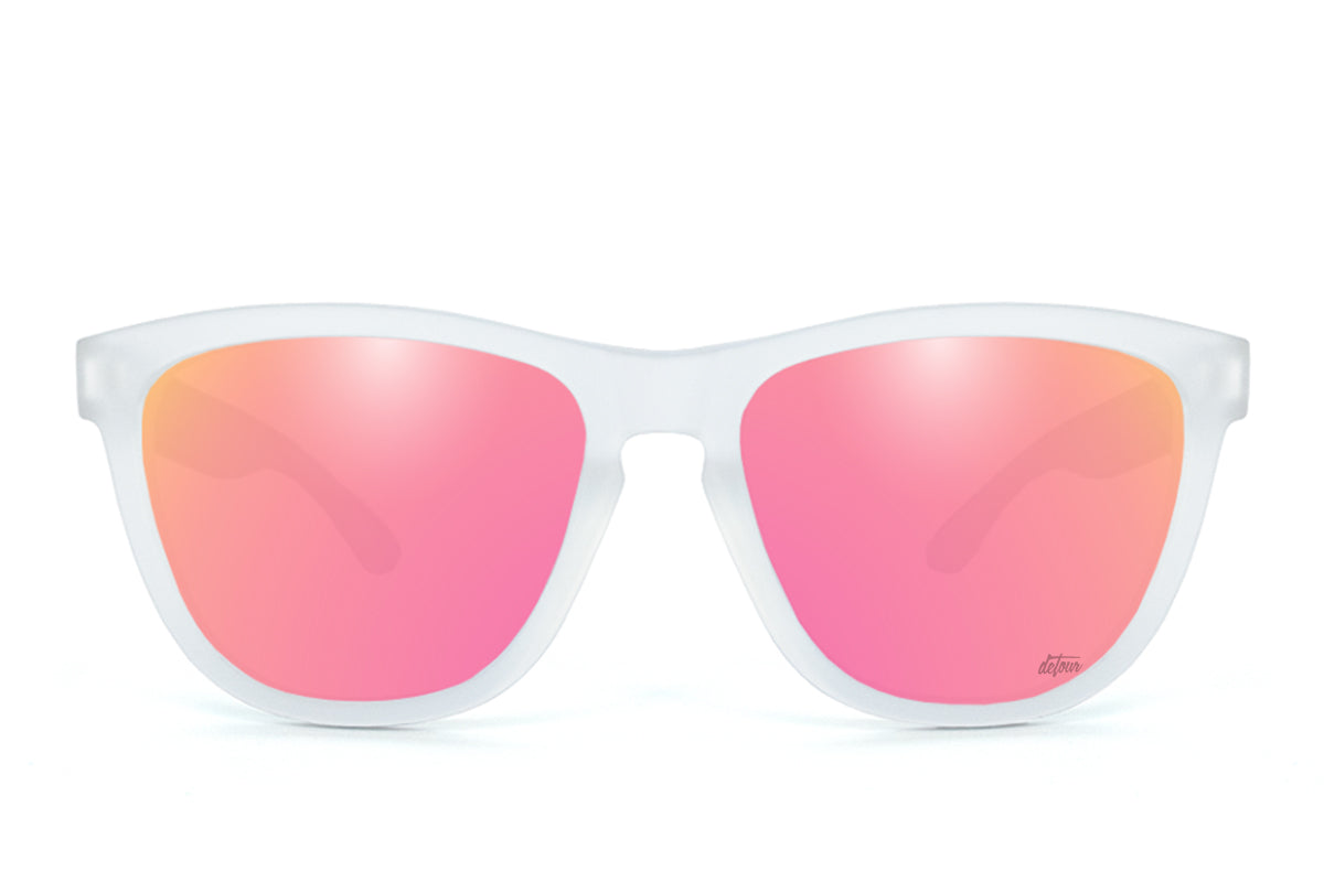 Frosted Clear - Pink Lemonade Lens Polarized - Essentials
