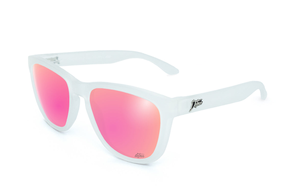 Frosted Clear - Pink Lemonade Lens Polarized - Essentials