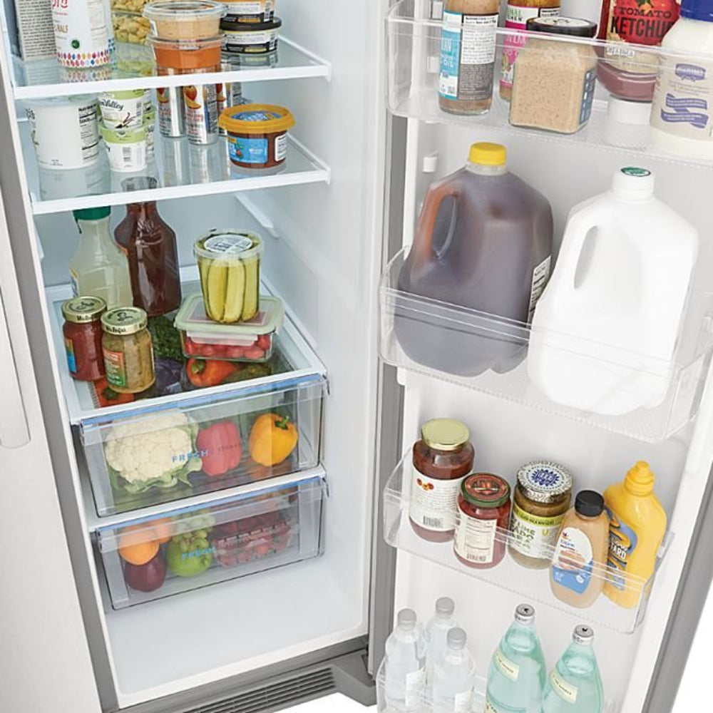 Frigidaire FRSS2623 25.6 Cu. Ft. Side-by-Side Refrigerator with Dispenser