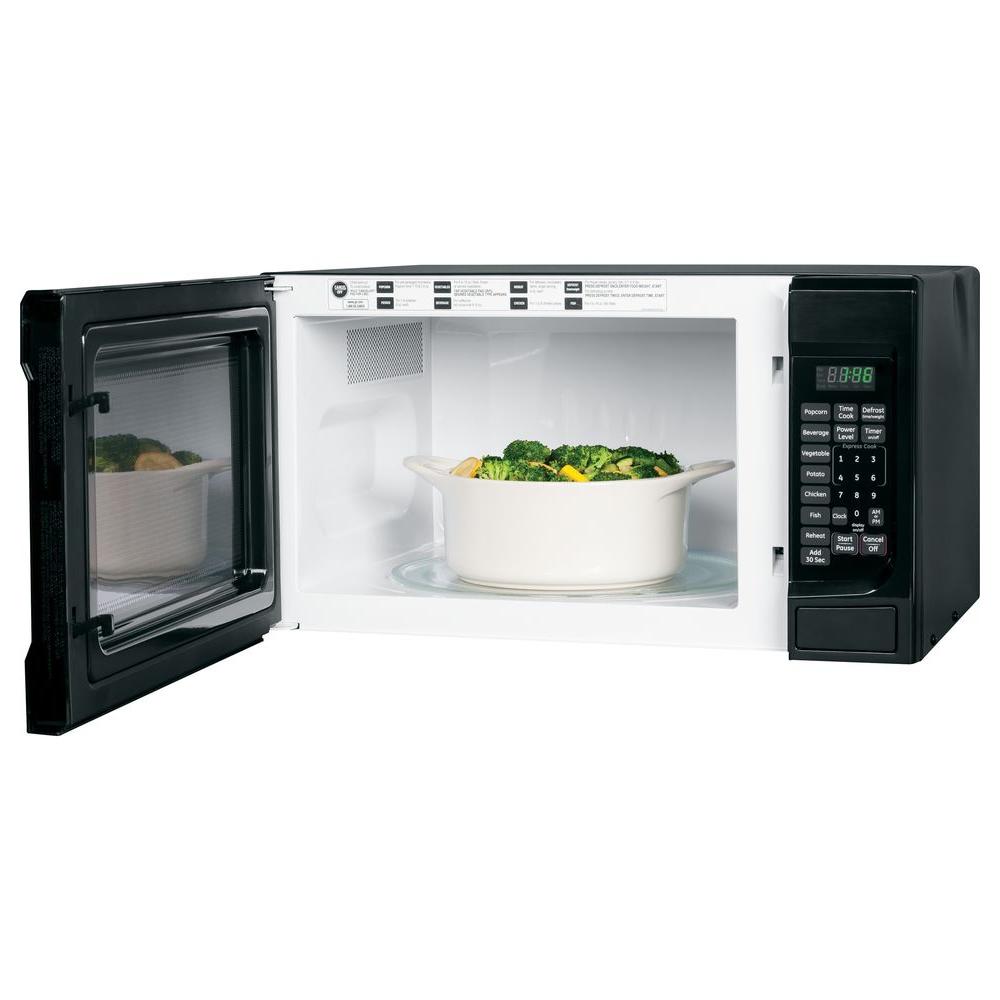 GE JES1460DS 1.4 cu. ft. 1100 Watts Countertop Microwave Oven with Safety Lock