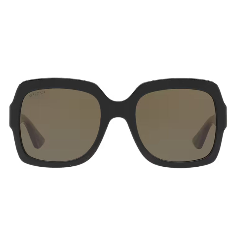 Gucci GG0036SN Women's Rectangular Solid Color Sunglasses