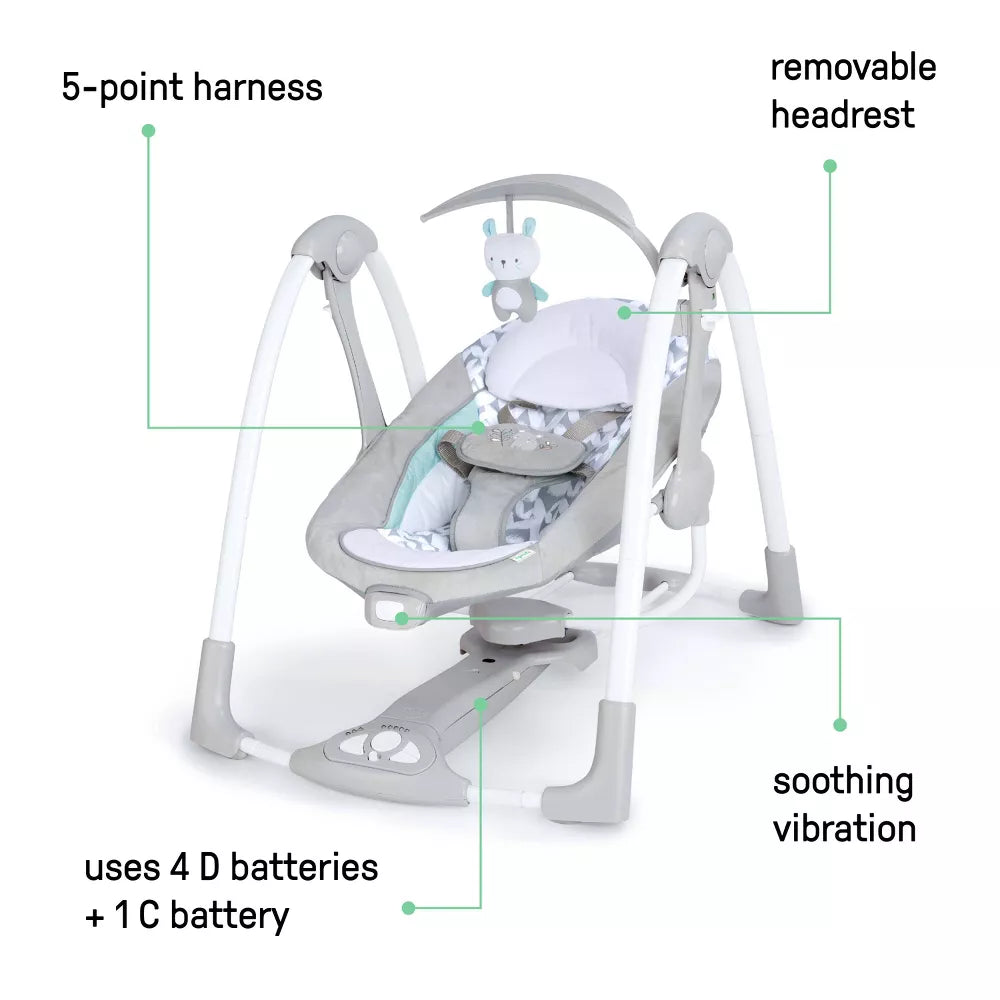 Ingenuity ConvertMe Swing-2-Seat - Raylan