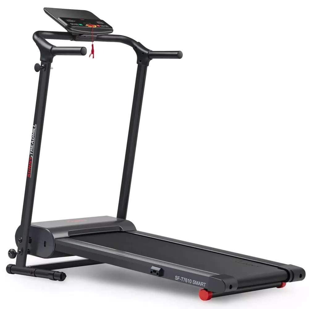 Sunny Health & Fitness SF-T7610SMART Compact Motorized Smart Treadmill