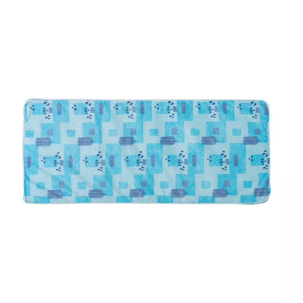 4" Twin Mattress Metal Frame Roma Rollaway Folding Guest Bed by Linon