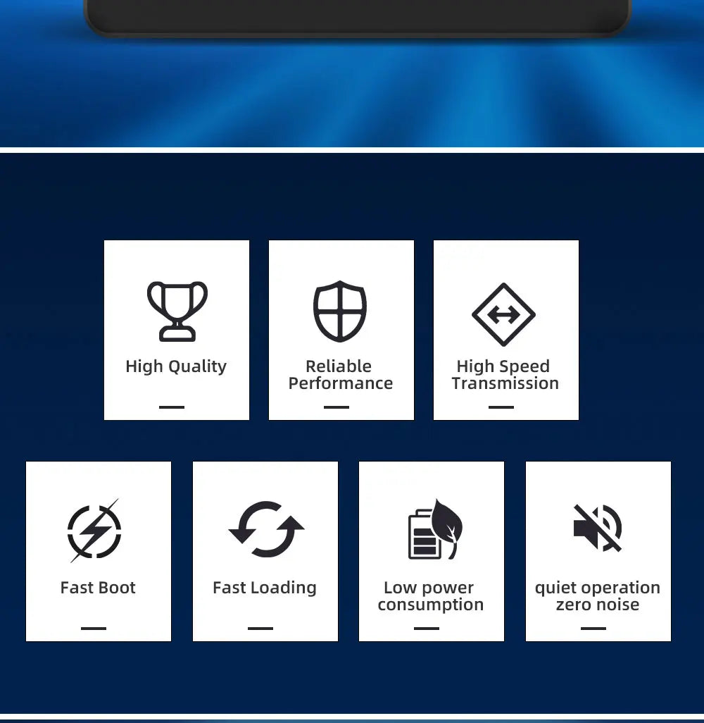 Goldenfir SSD 120GB 128GB 240GB 256GB 1TB 2TB Solid State Hard Disk 2.5 for Laptop