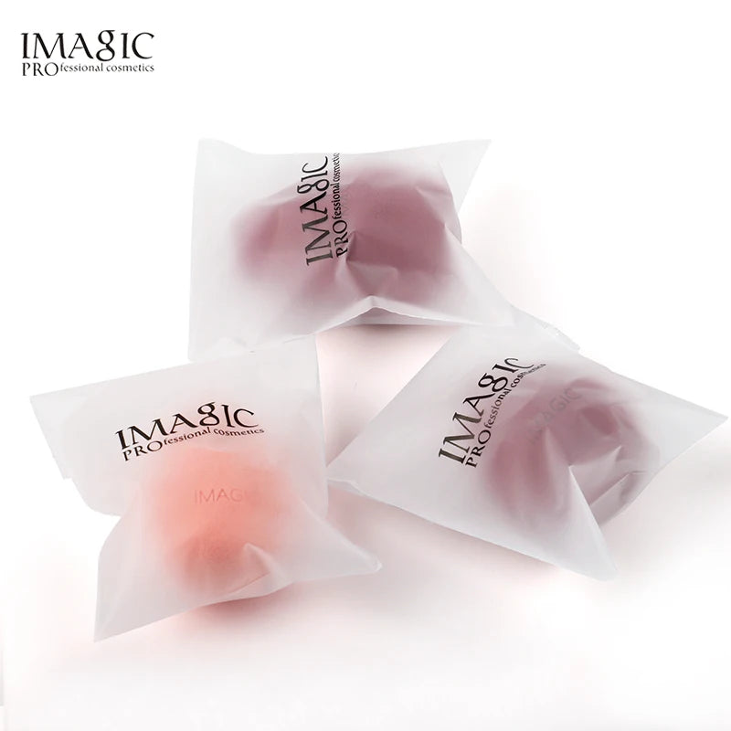 IMAGIC Professional Makeup Sponge Set 10 Pcs Ultra-Soft Wet and Dry Beauty Blender Puff for Flawless Application
