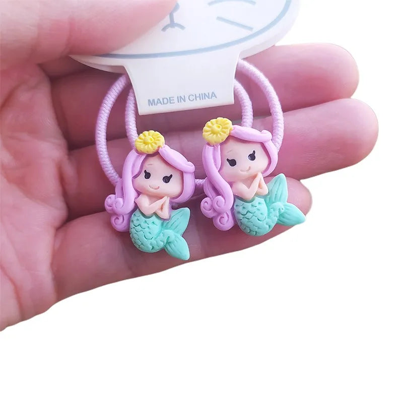 2PCS Cute Cartoon Princess Headwear Hair Bands for Kids