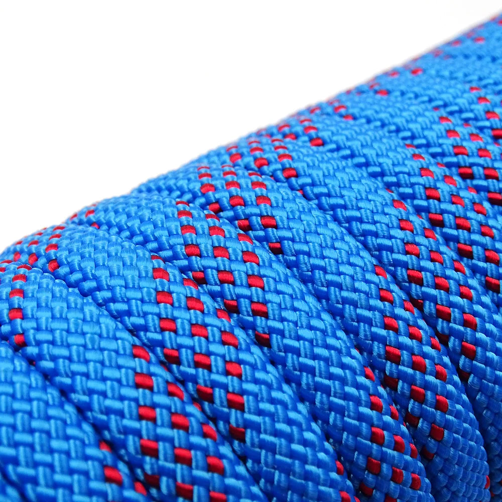 12mm 50m Outdoor Climbing Rope Static Rescue Rope for Mountaineering and Emergency Survival Gear