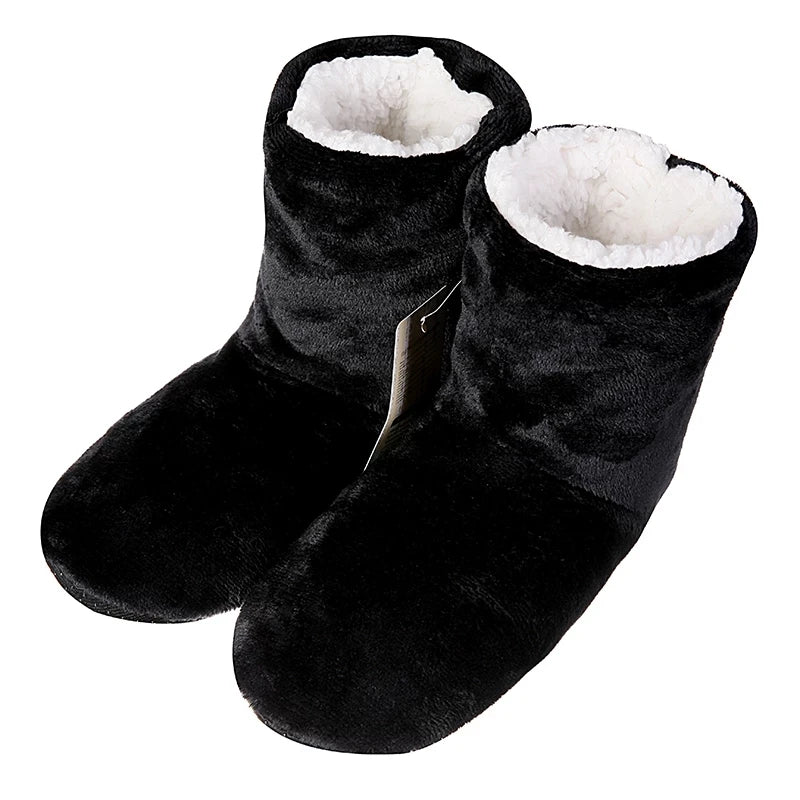 Glglgege High Quality Winter Warm Plush Indoor Shoes