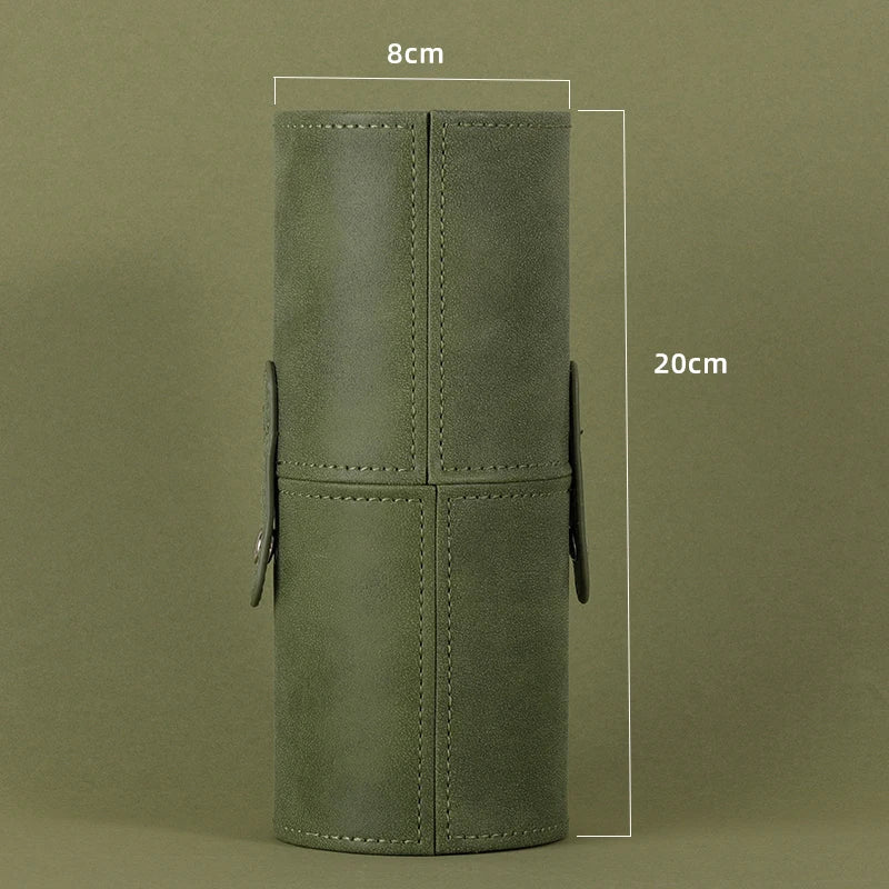 OVW Waterproof Green Makeup Brush Holder Organizer for Women