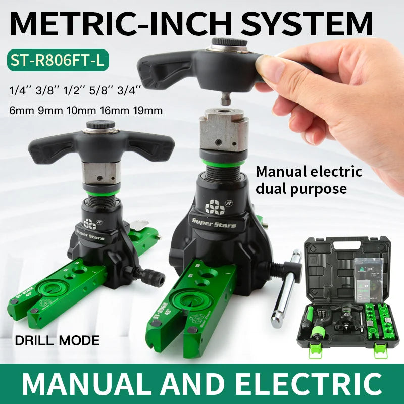 DSZH ST-R806FT 806A Copper Pipe Expander Set Tool Kit