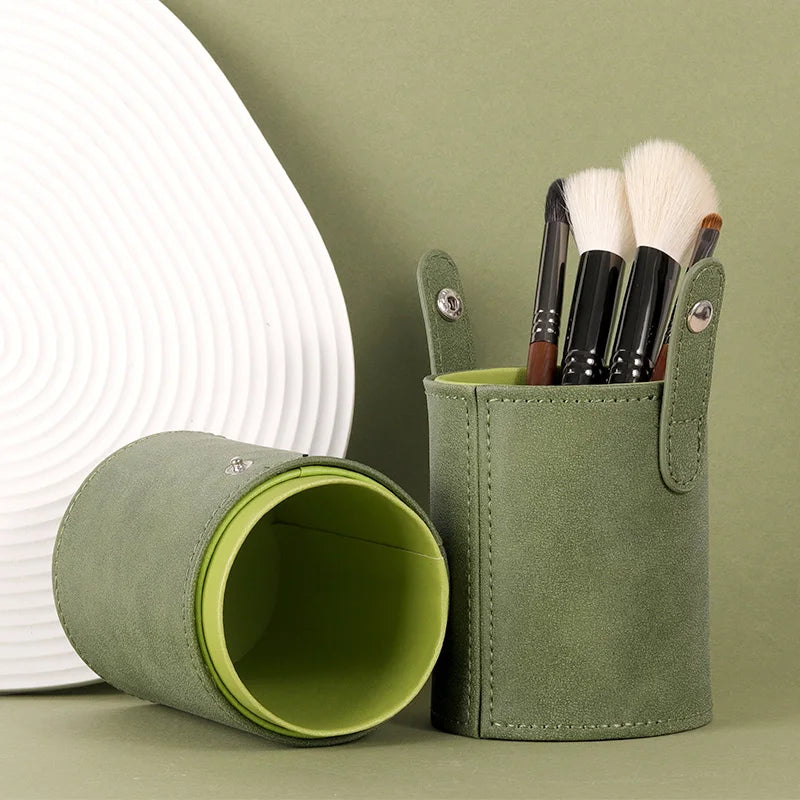 OVW Waterproof Green Makeup Brush Holder Organizer for Women