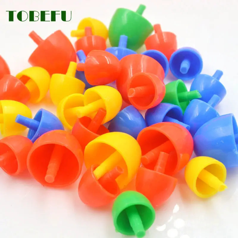 296 Pieces Set Grain Mushroom Nail Beads 3D Puzzle Toy