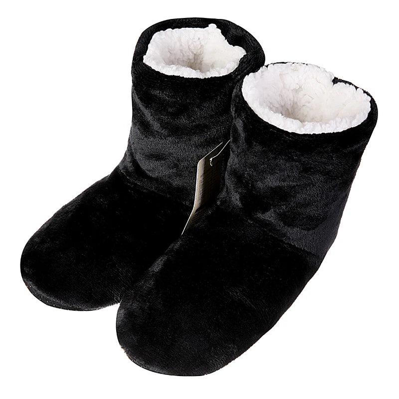 Glglgege High Quality Winter Warm Plush Indoor Shoes