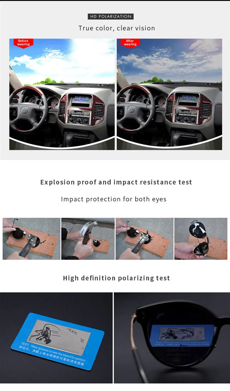 Cook Shark New 2020 Ladies Polarized Sunglasses Classic