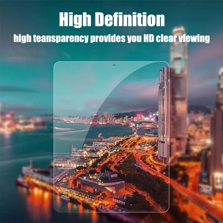 2 piezas de vidrio templado para iPad Pro 11 12.9 9 10.2 10.5 Air 4 3 2 Protector de pantalla de tableta para iPad Mini 6 5 4 3 13 2024 2021 Vidrio