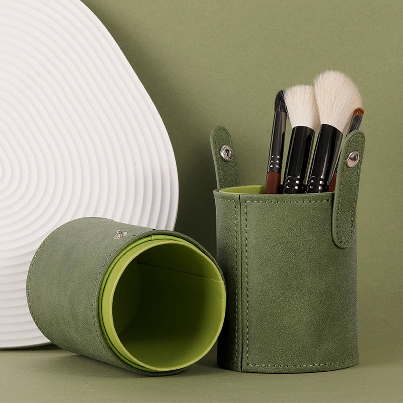 OVW Waterproof Green Makeup Brush Holder Organizer for Women