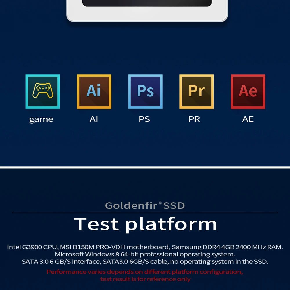 Goldenfir SSD 120GB 250GB 500GB 960GB 2.5 Internal Solid State Disk