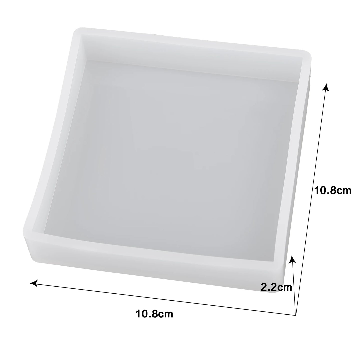 Cuboid Cube Resin Mold Silicone DIY Jewelry Tray Casting Accessories