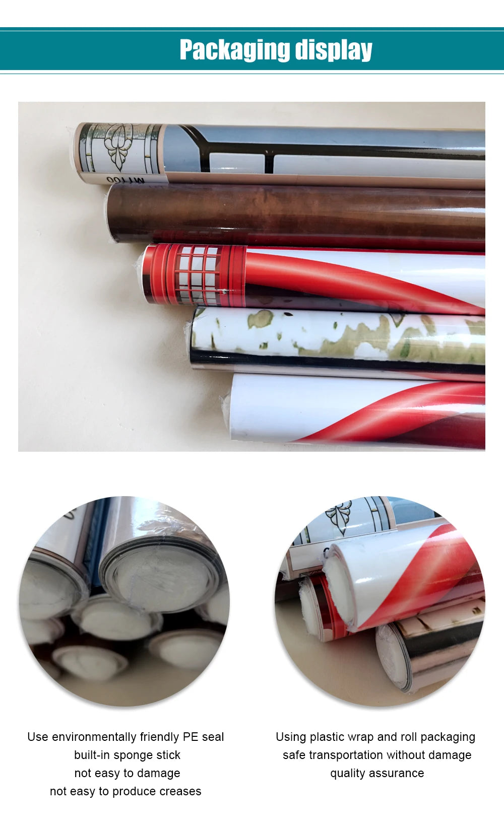 2pcs/Set Muslim Styles Door Art Mural Sticker Peel & Stick PVC Home Decor