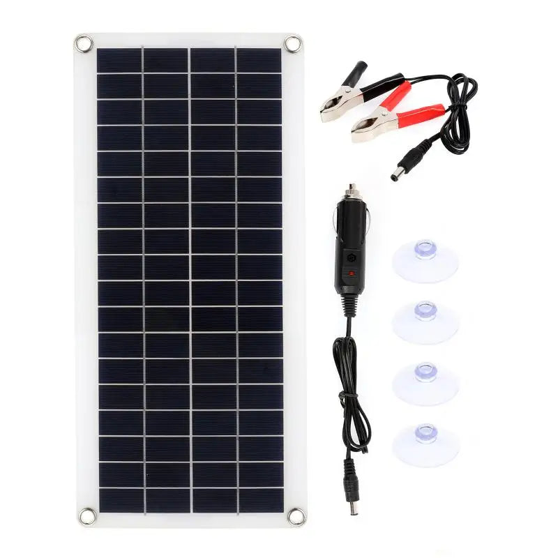 Solar Panel 60W 12V DualUSB Output for Car Yacht Boat Charger