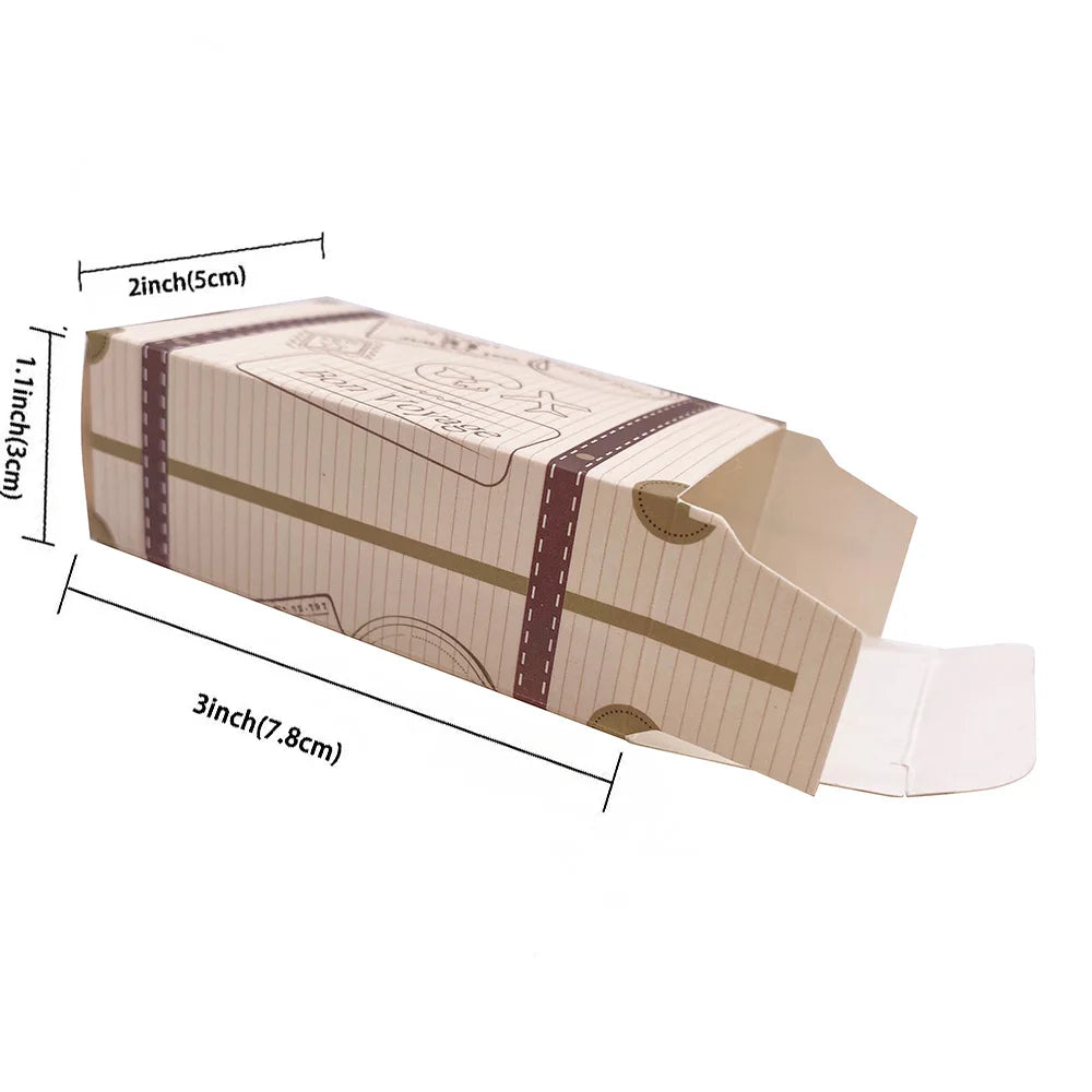 Travel Suitcase Candy Gift Boxes Classic Elegant Favor Boxes
