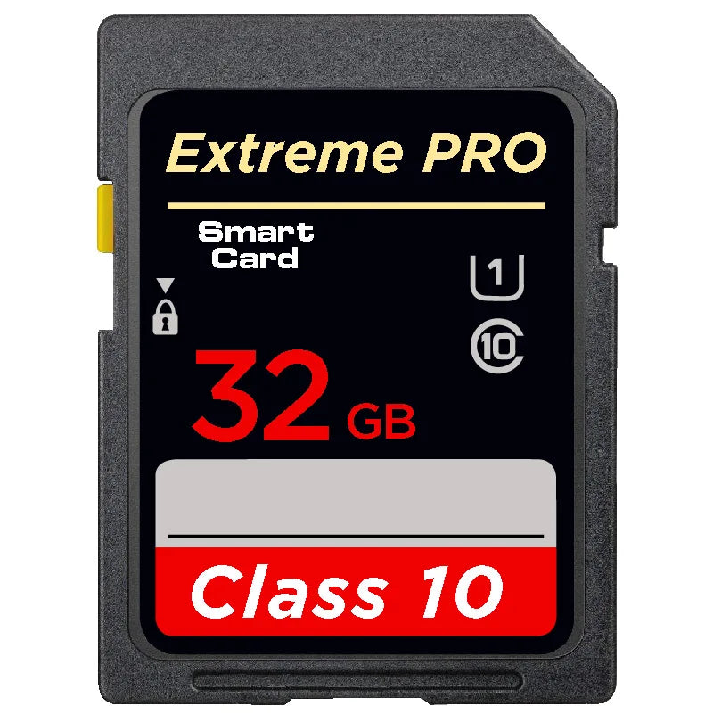 High Speed Class 10 SD Card 8GB to 256GB for Camera