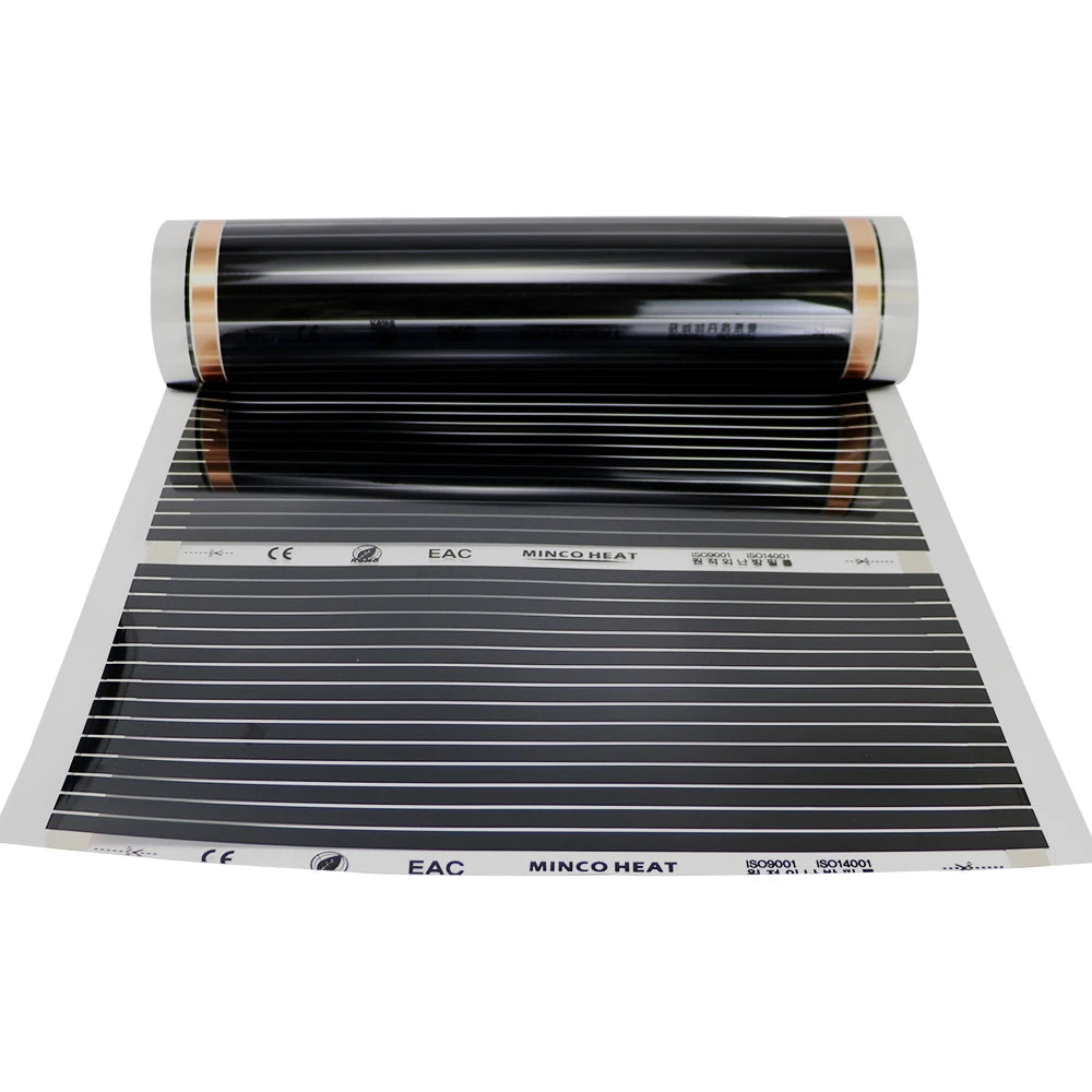 All Sizes 140w/m2 Infrared Heating Film 220V Warm Floor Mat