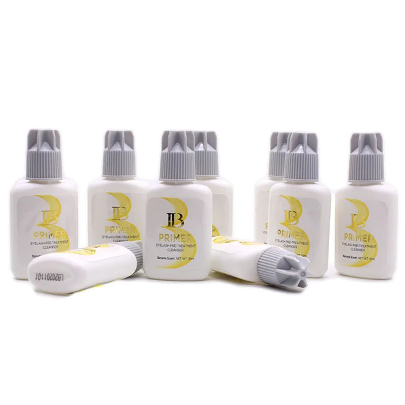 Korea Original IBeauty Eyelash Extensions Glue 15ml Duo IB Primer Super Bonder Adhesive for Long Lasting False Lashes
