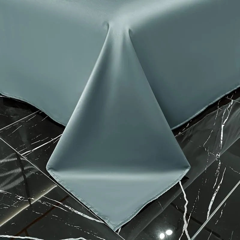 White Gray Egyptian Cotton Hotel Duvet Cover Set 600TC Silky Soft Bedding Set