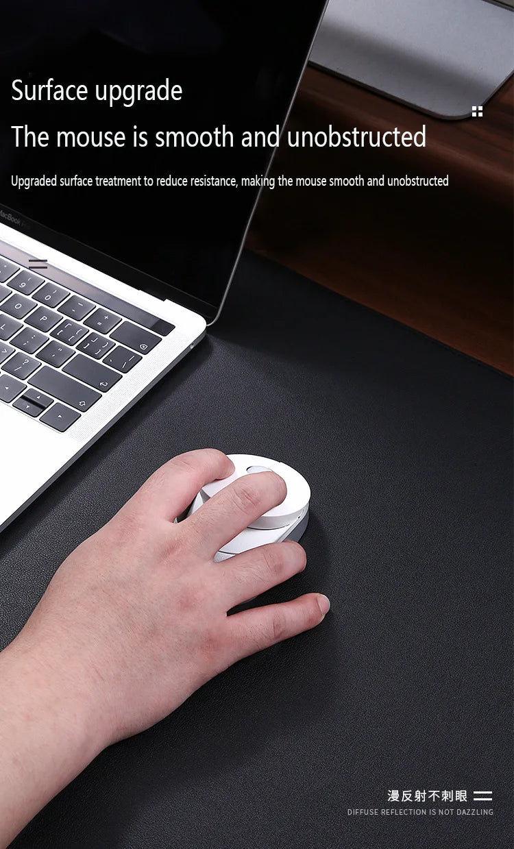 White Mousepad Large Gaming Desk Mat Waterproof Non-Slip PU Suede