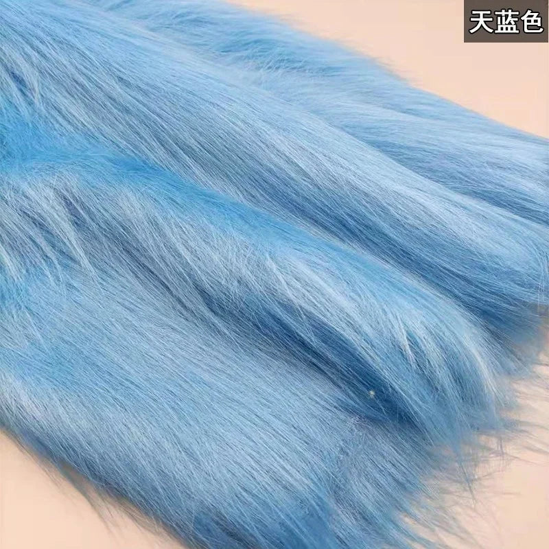 35 Colours 12cm Soft Imitation Plush Fur Fabric for DIY Photo Props Decorative Backgrounds Plush Mats and Animal Toys
