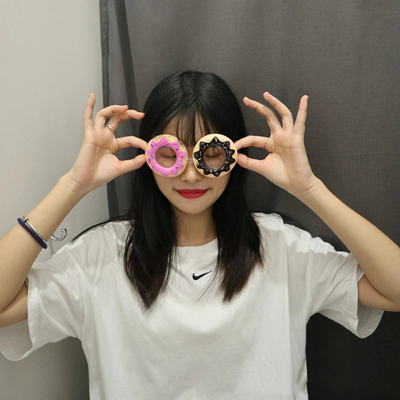 Birthday Party Sunglasses Funny Happy Birthday Heart Shaped Glasses for Tropical Fancy Dress Favors