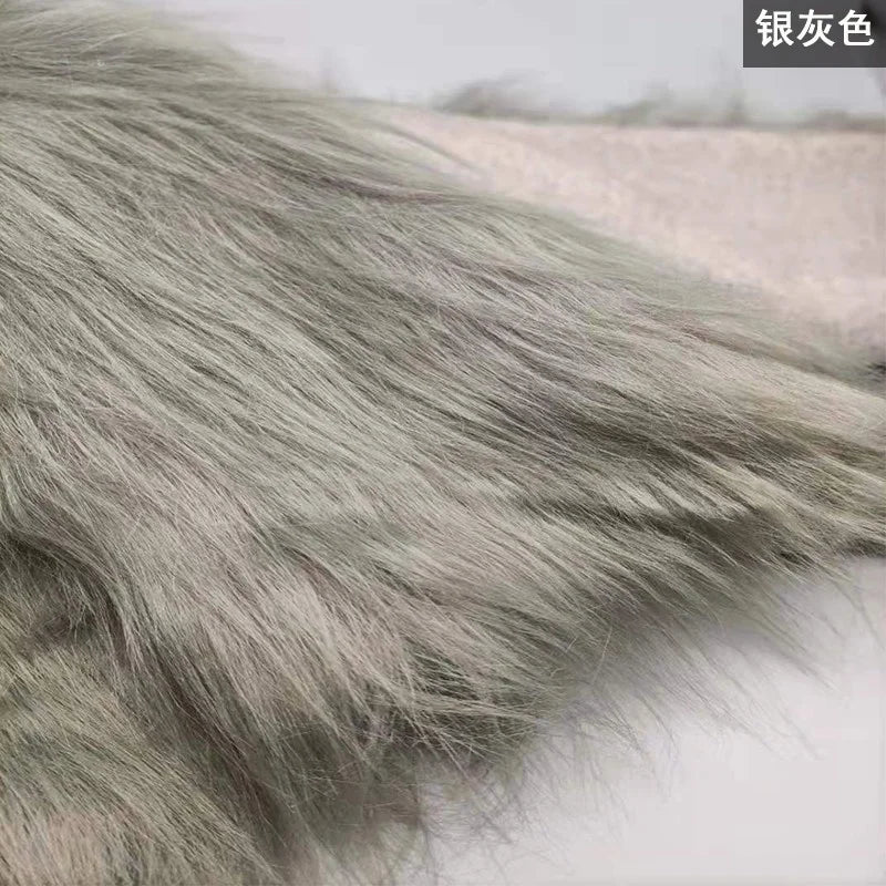 35 Colours 12cm Soft Imitation Plush Fur Fabric for DIY Photo Props Decorative Backgrounds Plush Mats and Animal Toys