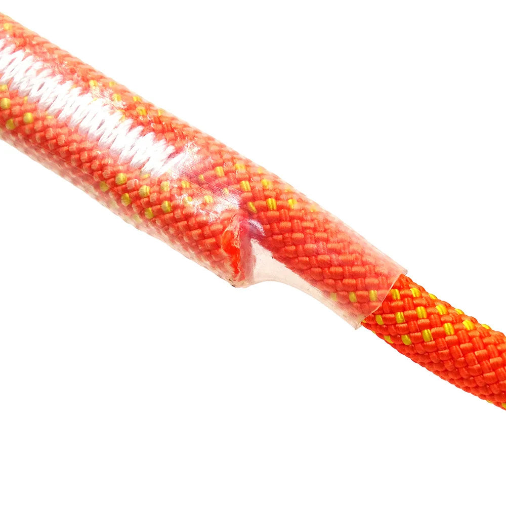 12mm 50m Outdoor Climbing Rope Static Rescue Rope for Mountaineering and Emergency Survival Gear