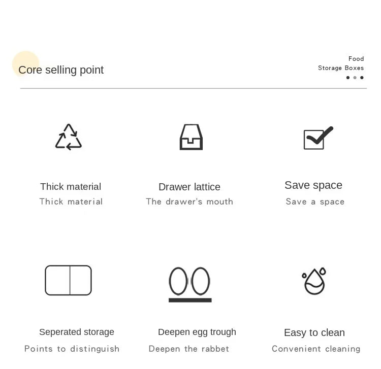 Transparent Kitchen Fridge Organizer Under-Shelf Storage Rack for Fruits Eggs and Food Items