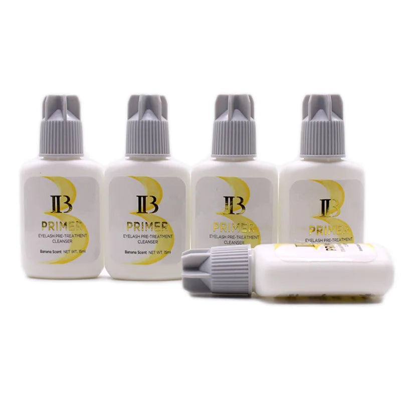 Korea Original IBeauty Eyelash Extensions Glue 15ml Duo IB Primer Super Bonder Adhesive for Long Lasting False Lashes