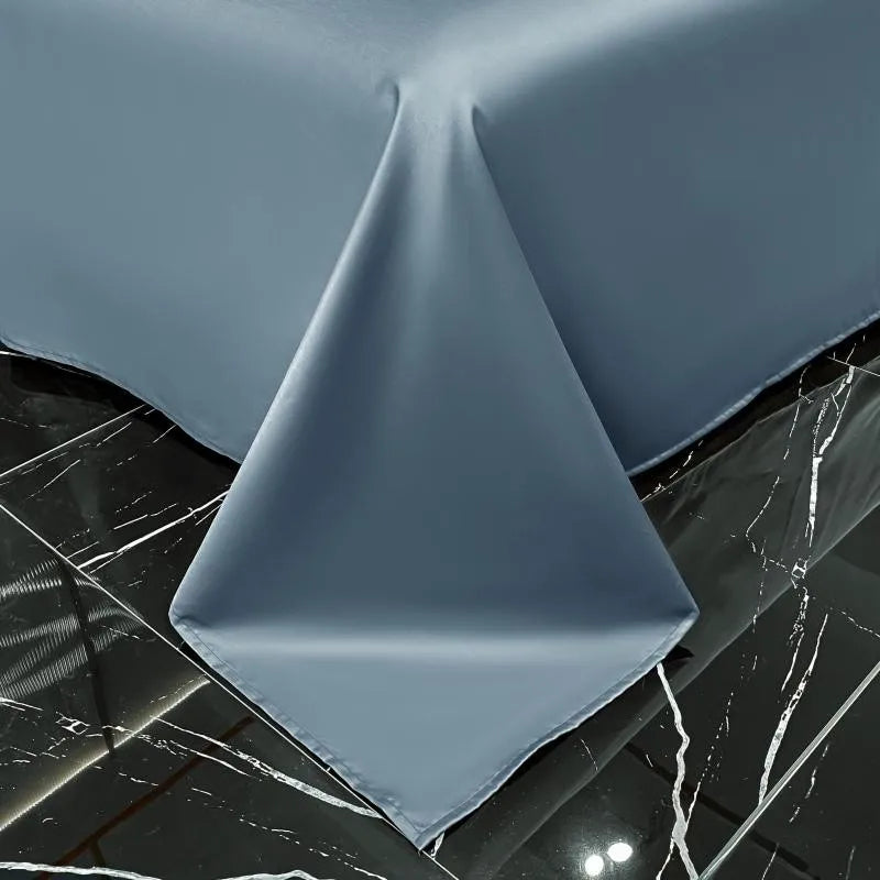 White Gray Egyptian Cotton Hotel Duvet Cover Set 600TC Silky Soft Bedding Set