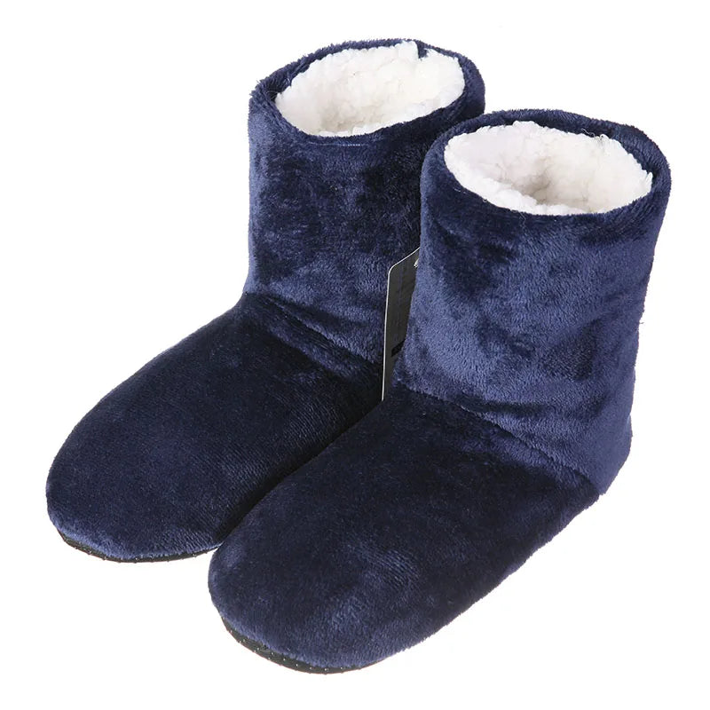 Glglgege High Quality Winter Warm Plush Indoor Shoes