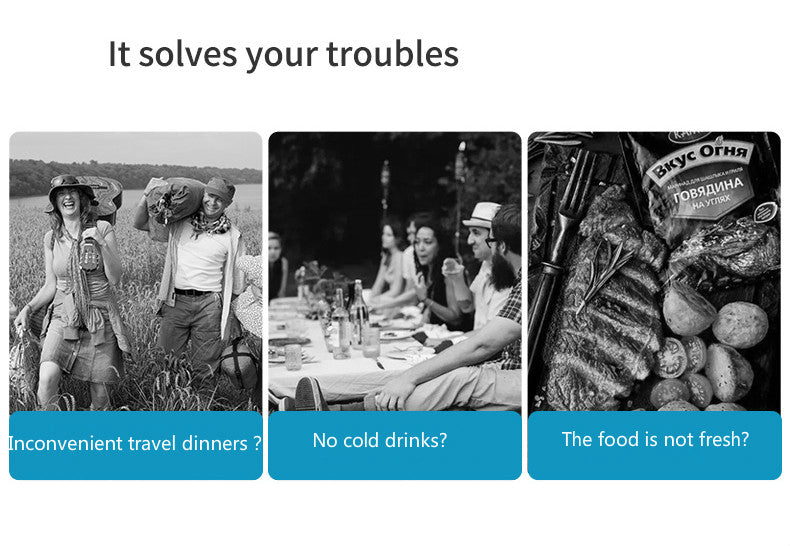 DENUONISS Suitable Picnic Cooler Backpack Waterproof Thermal Bag