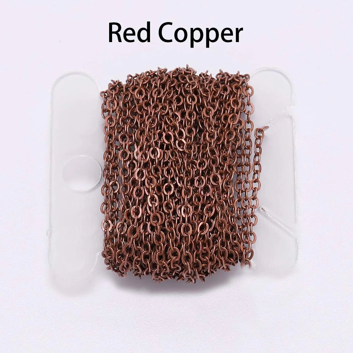 5 M/Lot Gold Bronze Plated Necklace Chain for DIY Jewelry