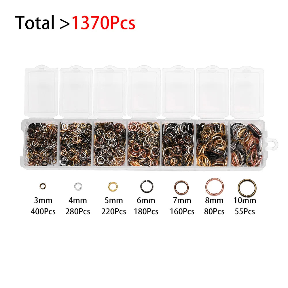 Alloy Accessories Jewelry Findings Set for DIY Jewelry Making