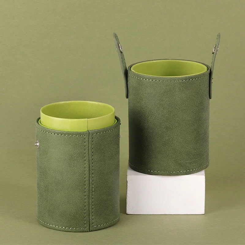 OVW Waterproof Green Makeup Brush Holder Organizer for Women