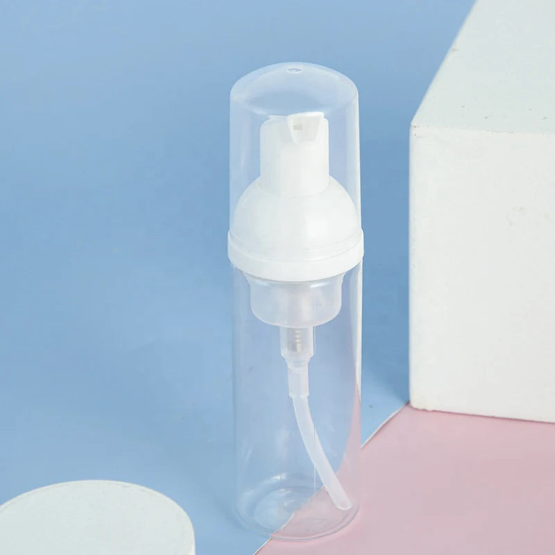 30Pcs Refillable Plastic Foam Pump Bottles in 30ml 50ml 60ml 100ml for Face Cleanser Soap Dispenser and Hand Sanitizer