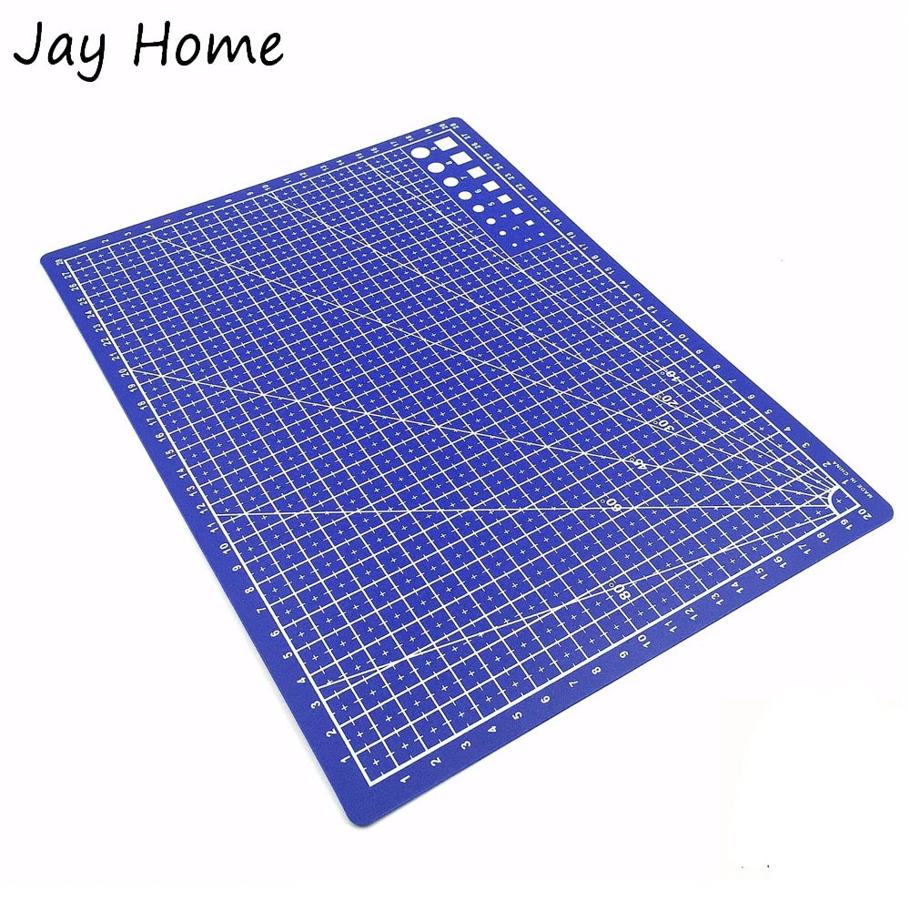 Sewing Rotary Cutter Kit with 45mm Rotary Cutter 5 Replacement Blades Cutting Mat Patchwork Ruler and Precision Knife for Quilting and Crafting