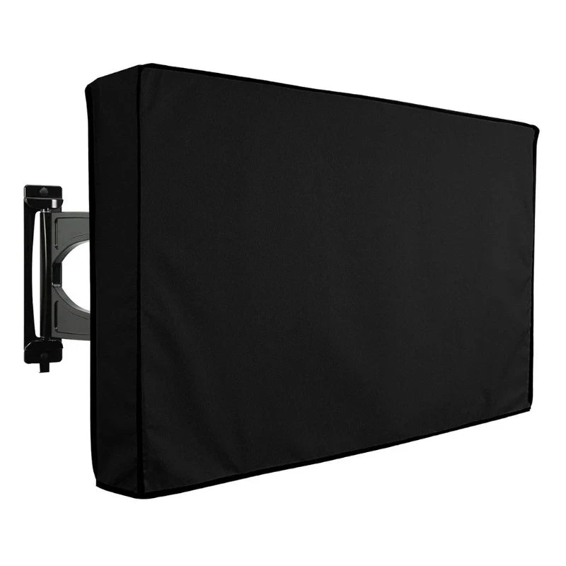 Grey Outdoor TV Screen Cover Weatherproof Universal Protector for 22 to 65 Inch LCD Televisions Dustproof and Waterproof Case