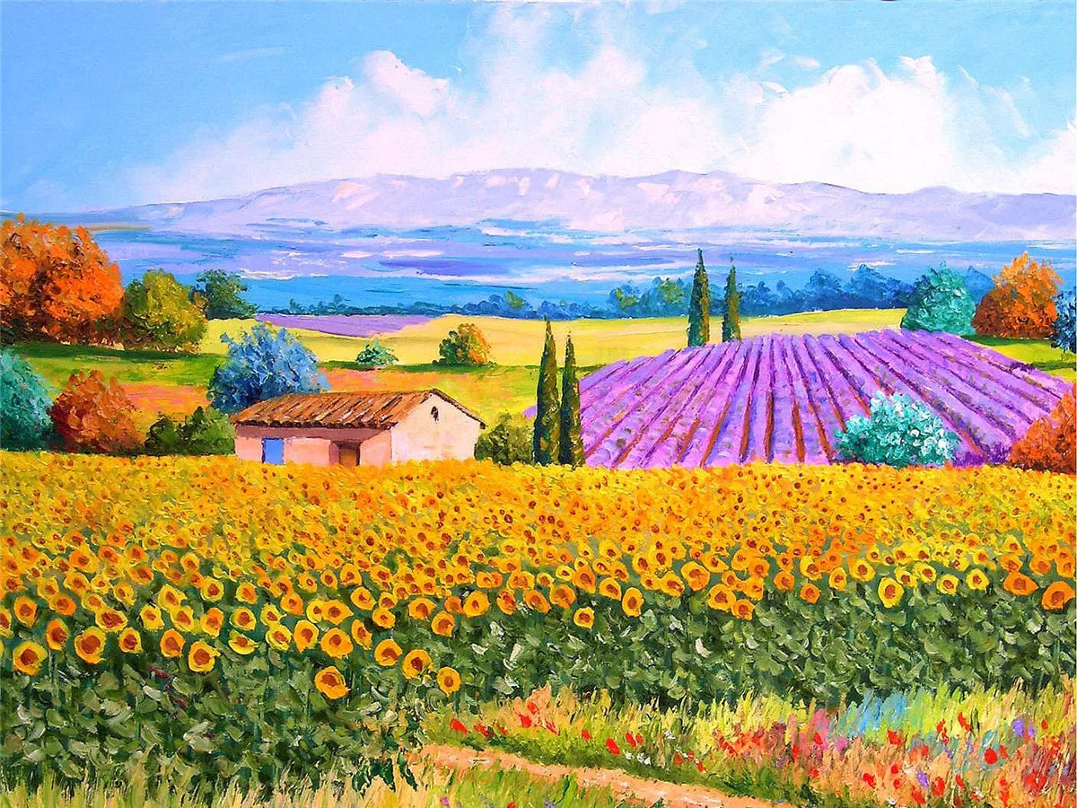 500 Pieces Jigsaw Puzzle Various Landscape Patterns Educational Toy for Kids Christmas Gift
