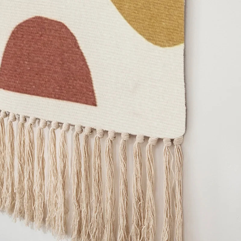 Macrame Wall Hanging Tapestry Nordic Cotton Tassel Boho Decor
