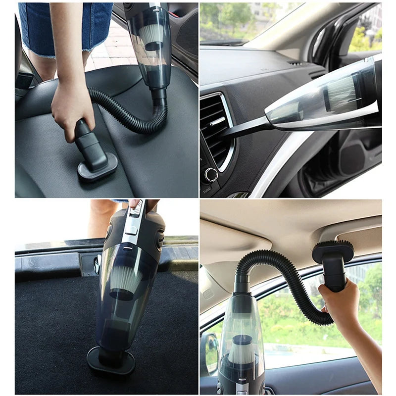 Wireless Vacuum Cleaner with Powerful Cyclone Suction for Car and Home Pet Hair